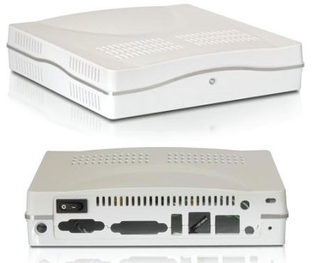 Morex 1610 Enclosure (for Intel D945GSEJT Half-Height ITX) [White] (Minimum order qty.: 100 units)